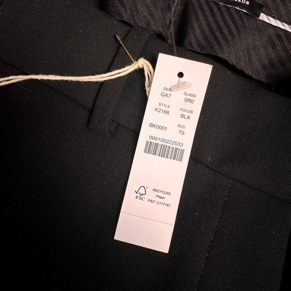 J.CREW Cameron Pant in Four-Season Stretch Size 6 TALL  (NWT) - Picture 5 of 5